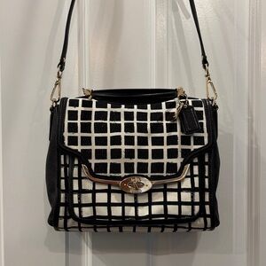 Coach Checkered Crossbody Bag